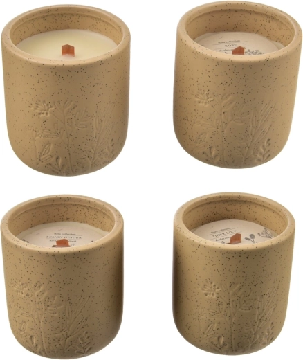 Bougie parfumée en céramique 225 g (4 variantes)
