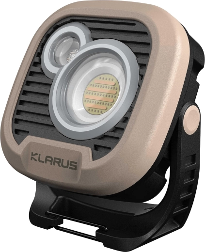 Klarus WL3 lampe de travail et de camping rechargeable marron 1500 lm avec powerbank