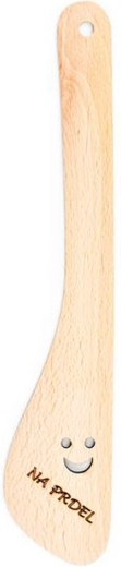 Spatule en bois TORO 30 cm avec ouverture en forme de sourire