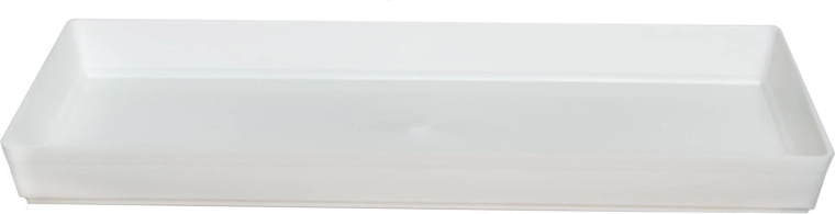 Sous-plateau pour jardinière 60 cm marron en plastique