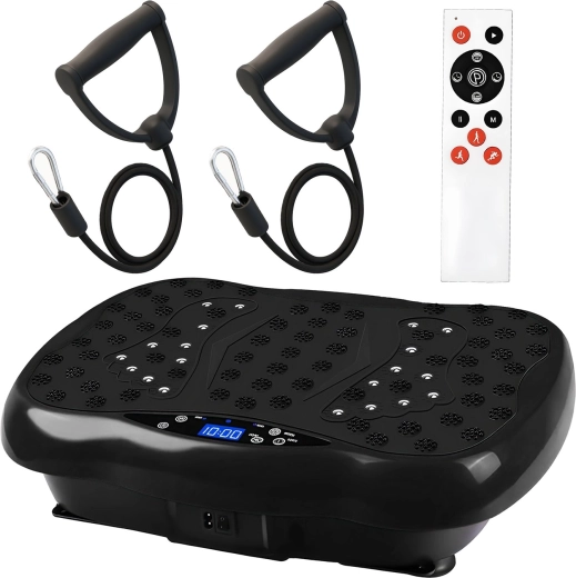 Plateforme vibrante Renew Force Vibro Slim noire