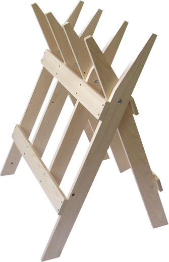 Tréteau pliant en bois 100 × 90 cm en épicéa