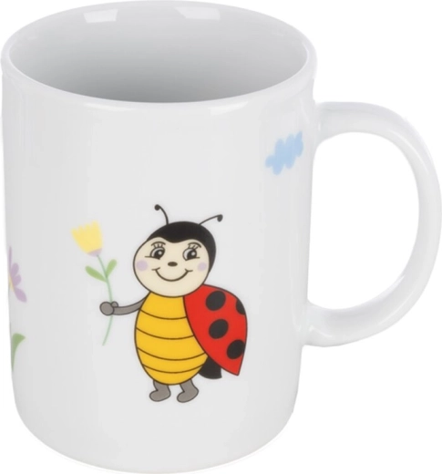 Tasse enfant en porcelaine Coccinelle 225 ml