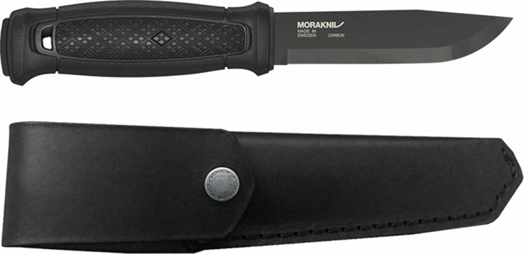 Morakniv Garberg Black Carbon couteau outdoor 10,9 cm avec étui en cuir