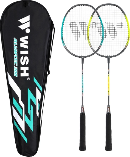 Set de badminton Wish Alumtec pour débutants avec étui