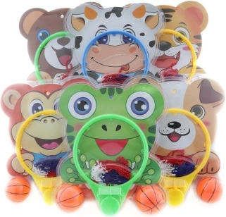 Panier de basket pour enfants avec animal