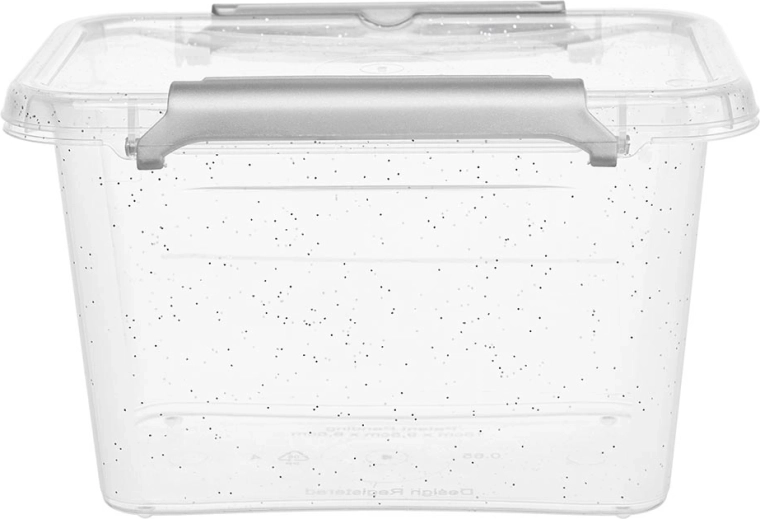 Lot de 2 boîtes alimentaires antibactériennes 1,15 l