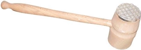 Marteau à viande unilatéral 33 cm bois et métal