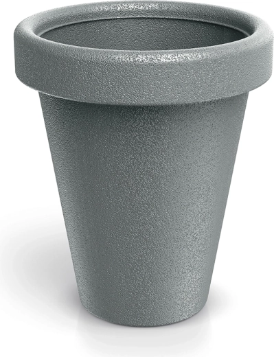 Pot de fleurs en plastique Origina 39 cm – pierre grise