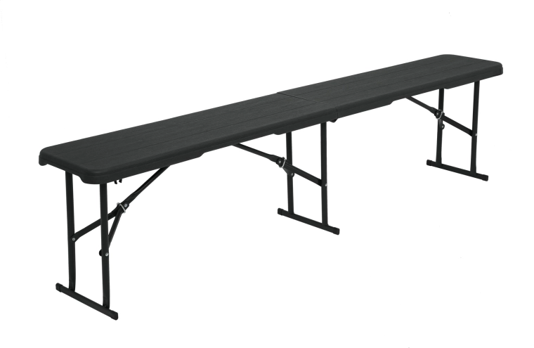 Banc de camping pliant anthracite NILS Camp
