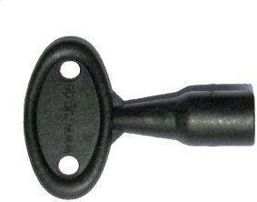 Clé à ergot carrée 7 × 7 mm pour trappes de visite