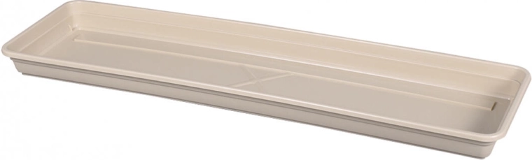 Soucoupe pour balconnière LOBELIA MODERN 50 cm brun clair