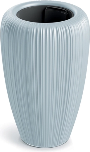 Pot de fleurs Orobo 29 cm – gris clair