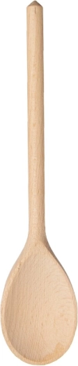 Cuillère en bois ovale 25 cm