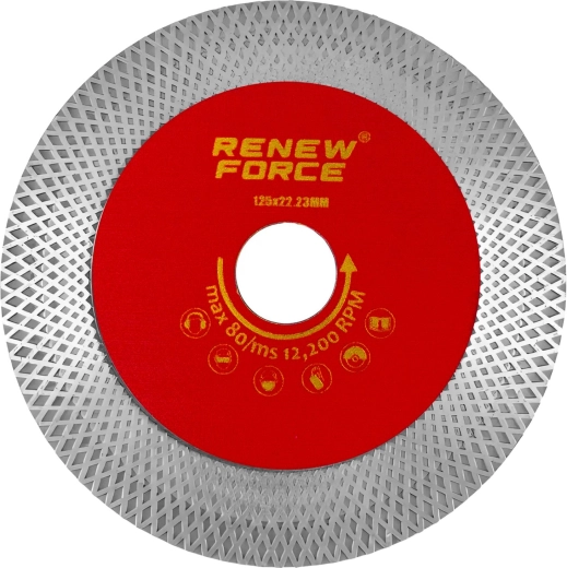 Disque diamanté Renew Force 125 mm 2 en 1