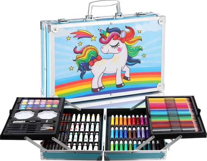 Set de loisirs créatifs pour enfants RENEW FORCE Pony avec licorne, 145 pièces