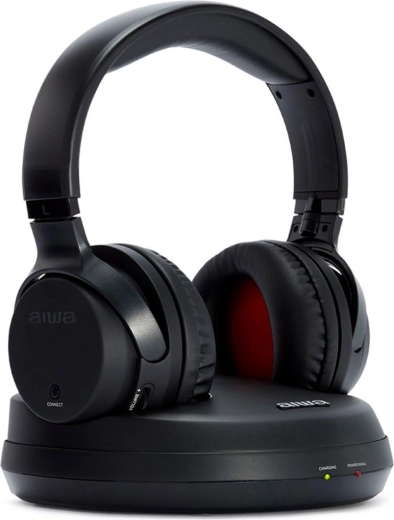 Casque TV RF sans fil Aiwa avec station