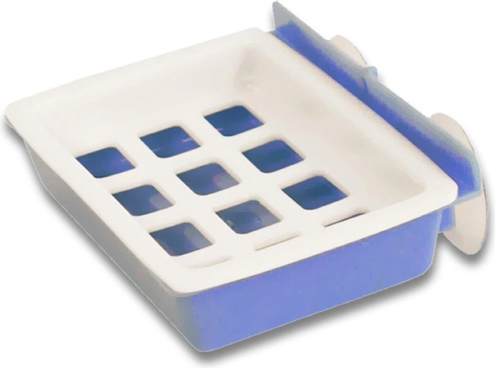 Porte-savon à ventouses 12,5 × 8,5 cm – assortiment de couleurs