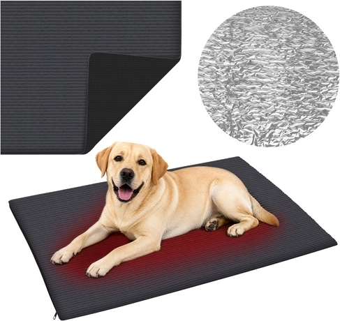 Tapis thermo-isolant Purlov pour chien et chat 100 × 70 cm