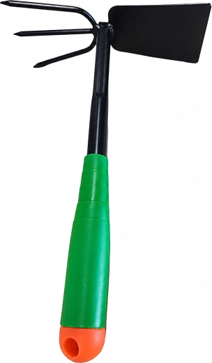Sarcloir de jardin manuel 2 en 1 avec cultivateur 31 cm