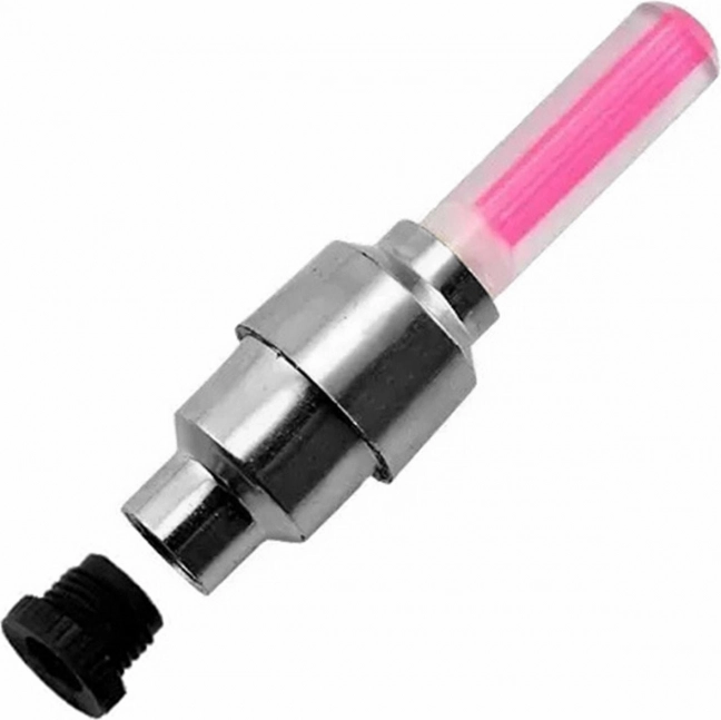 Capuchons de valve lumineux 2 pcs rouges