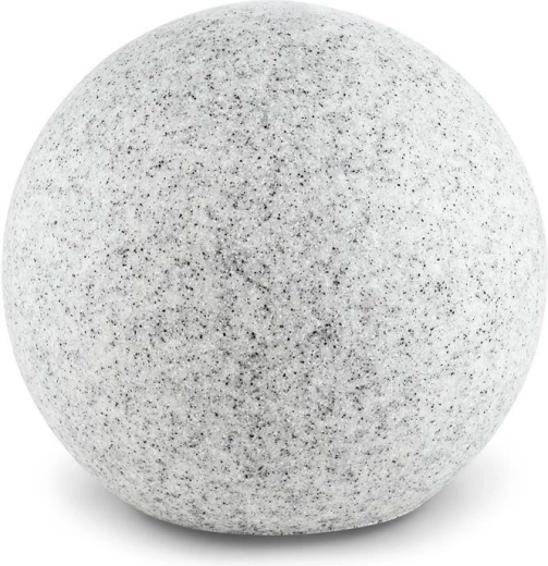 Lightcraft Shinestone XL luminaire sphérique de jardin 50 cm, aspect granit