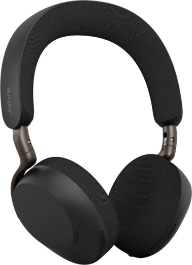 Casque sans fil Jabra Evolve3 75 MS avec adaptateur USB Link 390a et charge sans fil, noir