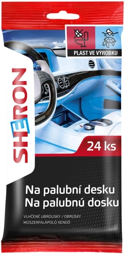 Lingettes pour tableau de bord SHERON 24 pcs