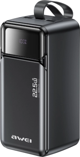 Powerbank Awei 50000 mAh 22,5 W PD (PA-106) avec 3× USB-C