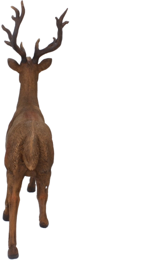 Figurine de Noël cerf debout - 1 pièce