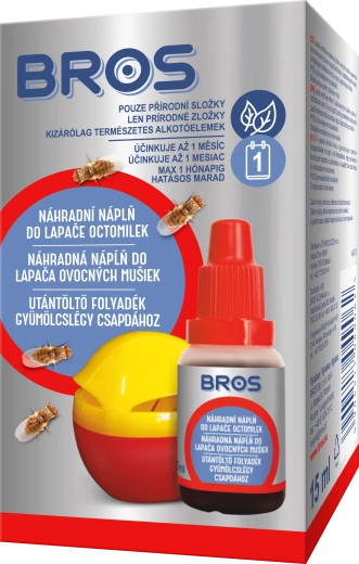 Bros recharge pour piège à mouches des fruits 15 ml