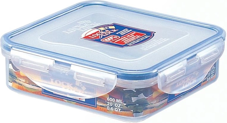 Boîte alimentaire LOCKnLOCK carrée 600 ml