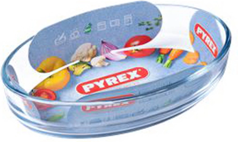 Plat à gratin ovale PYREX 0,7 l verre 21 × 13 × 5 cm