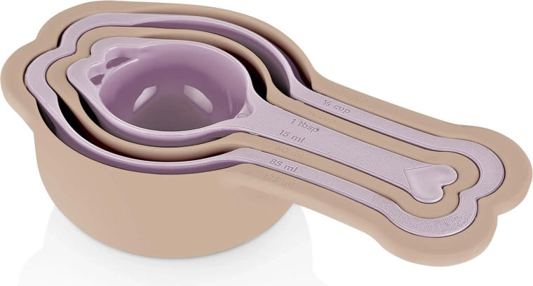 Ensemble de mesures en plastique CULINARIA, 4 pcs