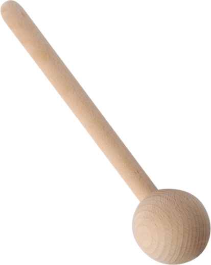 Boule pour pétrir la pâte en bois de hêtre