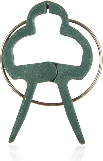 Clips en plastique pour attacher les plantes 4 × 2,6 cm, 25 pcs