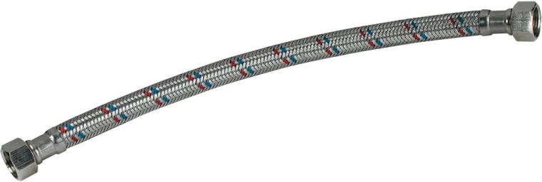 Flexible de raccordement inox M1/2" × M3/8", 30 cm