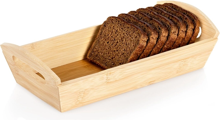 Panier à pain en bambou 29 × 14 × 7,5 cm