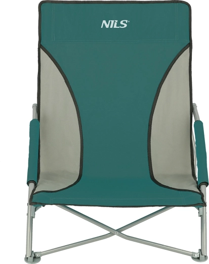 Chaise de plage Nils verte