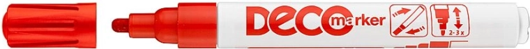 Marqueur laqué Deco rouge