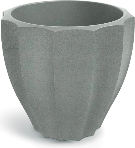 Pot de fleurs Rona Rounde 60 cm gris béton