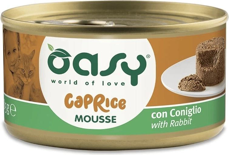 Oasy Caprice mousse à la viande de lapin 85 g