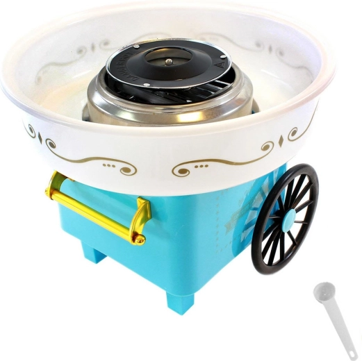 Ag137c machine à barbe à papa bleue