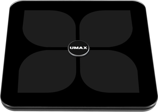 Balance connectée UMAX Smart Scale US20HRC, noire