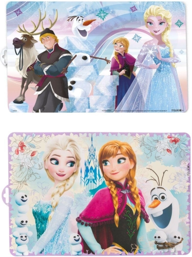 Set de table en plastique pour enfants FROZEN 43 × 29 cm, assortiment de motifs