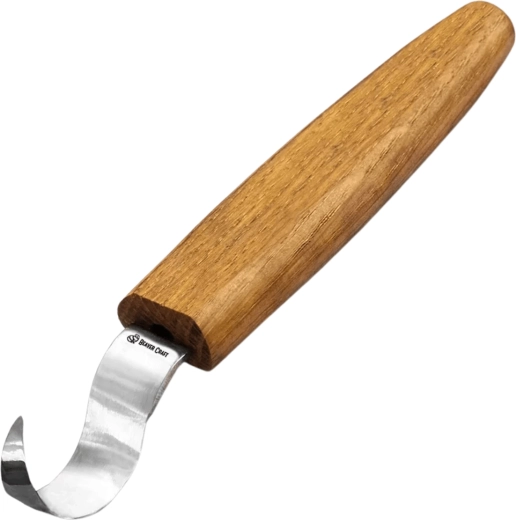BeaverCraft SK1 – couteau à cuiller 25 mm avec manche en chêne