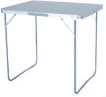Table de camping pliante Camp 80 noire