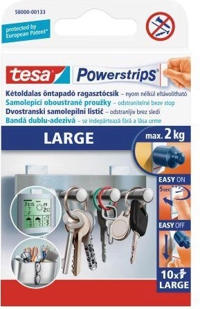 Ruban adhésif double face pour objets Tesa (5 × 2 pcs)