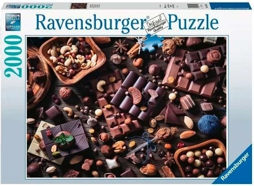 Puzzle 2000 pièces RAVENSBURGER – paradis du chocolat
