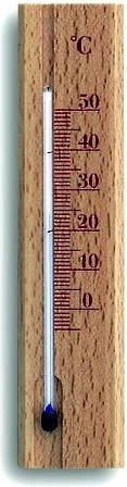 Thermomètre intérieur TFA en bois de hêtre